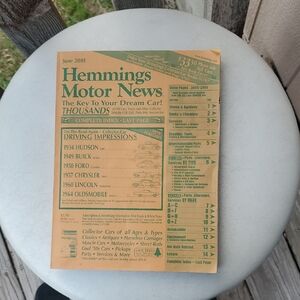 🔥 Vintage Hemmings Motor News – June 2001 Issue